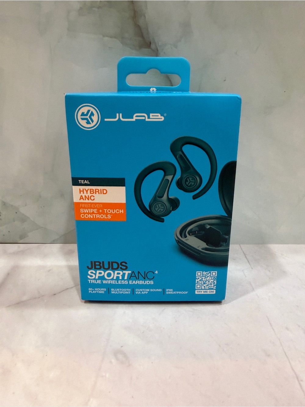 JLab JBuds Sport ANC 4 True Wireless Earbuds – Teal – NEWS